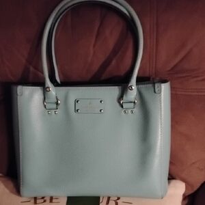 Kate Spade Light Blue Shoulder Bag